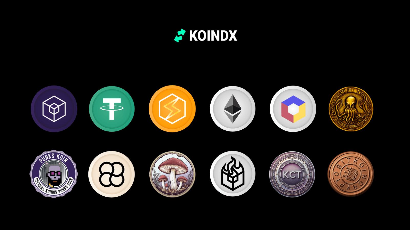 KoinDX listed tokens 2023